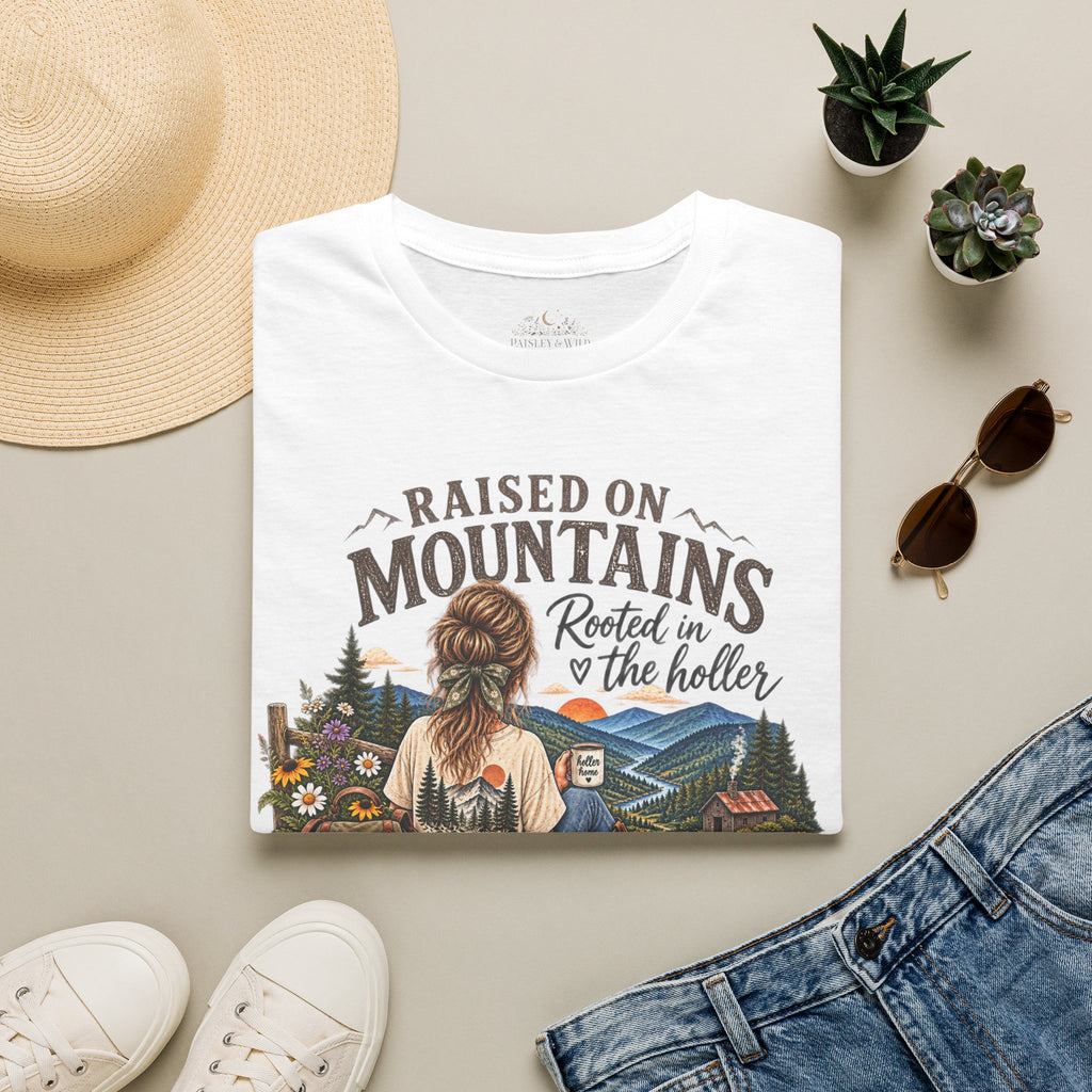 Raised on Mountains Original Tee