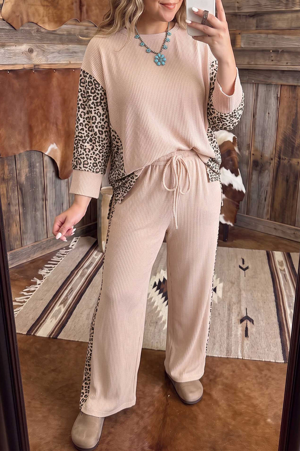 Wild &  Cozy Leopard Set