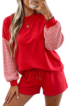 Game Day Gingham Lounge Set