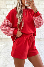 Game Day Gingham Lounge Set