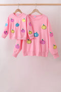 Pumpkin Sparkle Mama & Me Sweatshirt