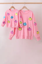 Pumpkin Sparkle Mama & Me Sweatshirt