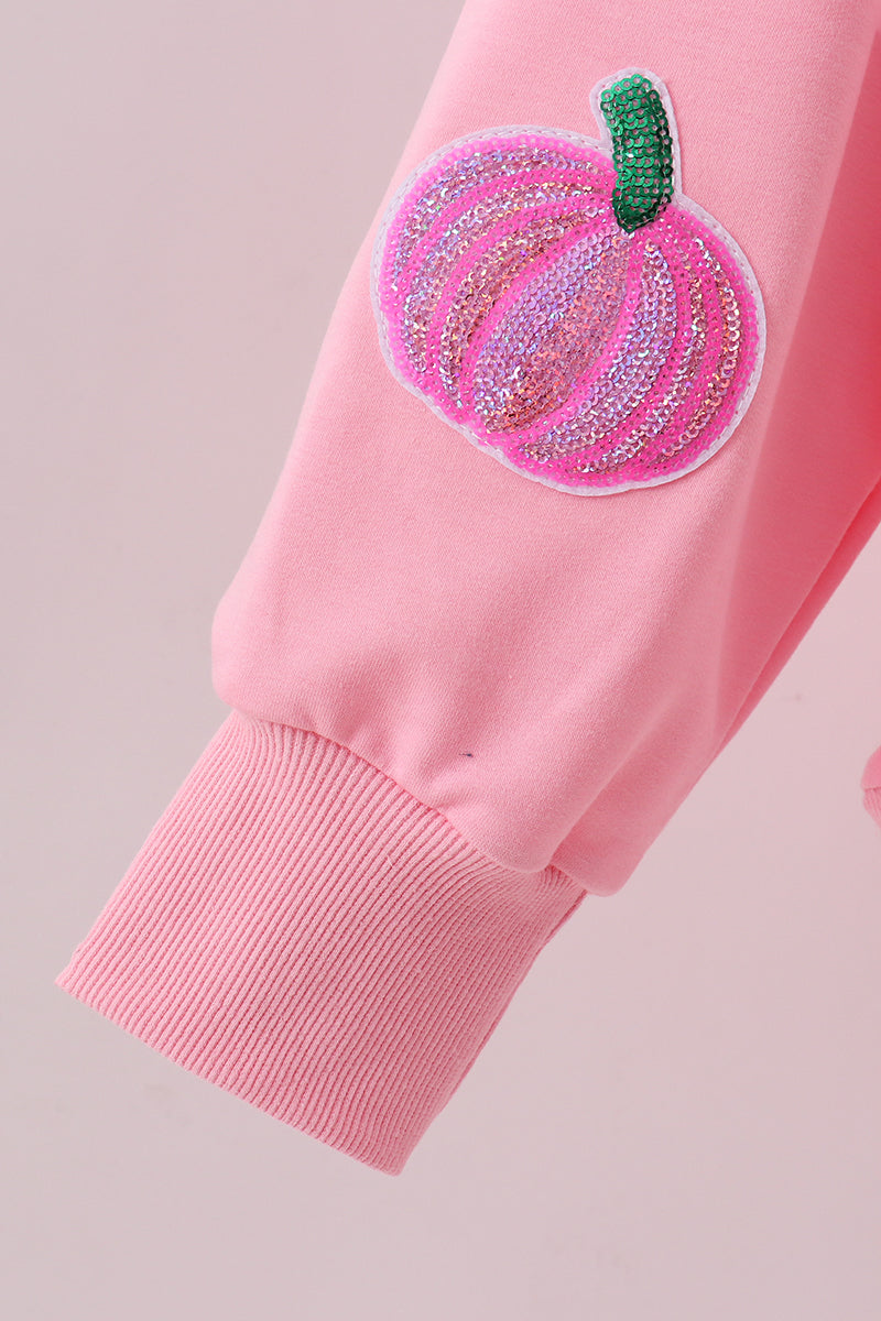 Pumpkin Sparkle Mama & Me Sweatshirt