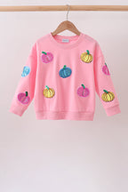 Pumpkin Sparkle Mama & Me Sweatshirt