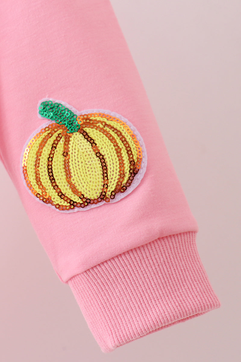 Pumpkin Sparkle Mama & Me Sweatshirt