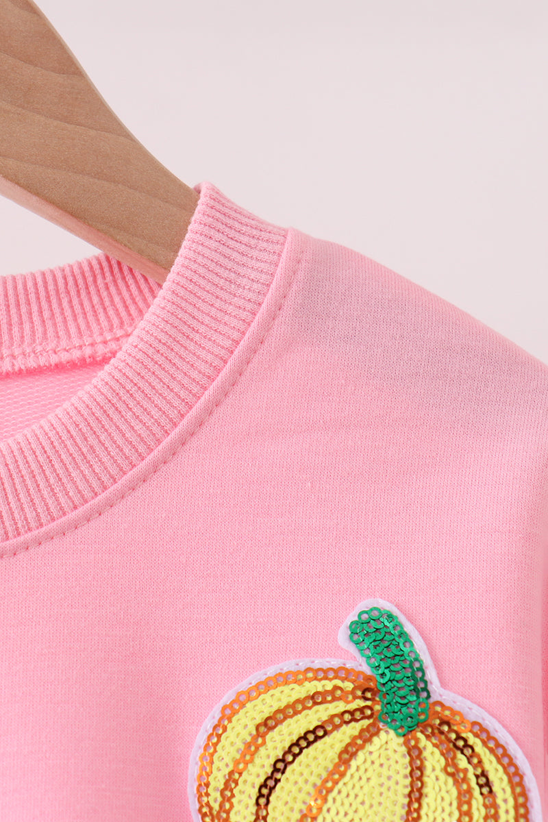Pumpkin Sparkle Mama & Me Sweatshirt