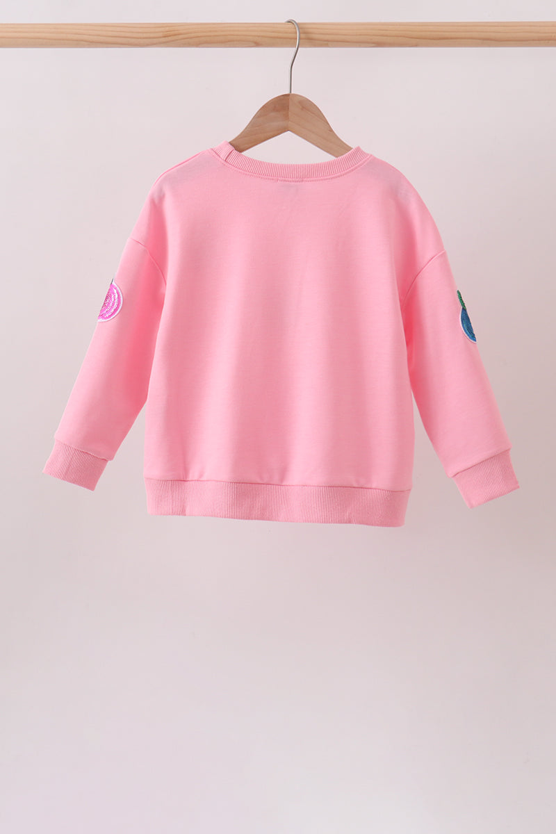 Pumpkin Sparkle Mama & Me Sweatshirt