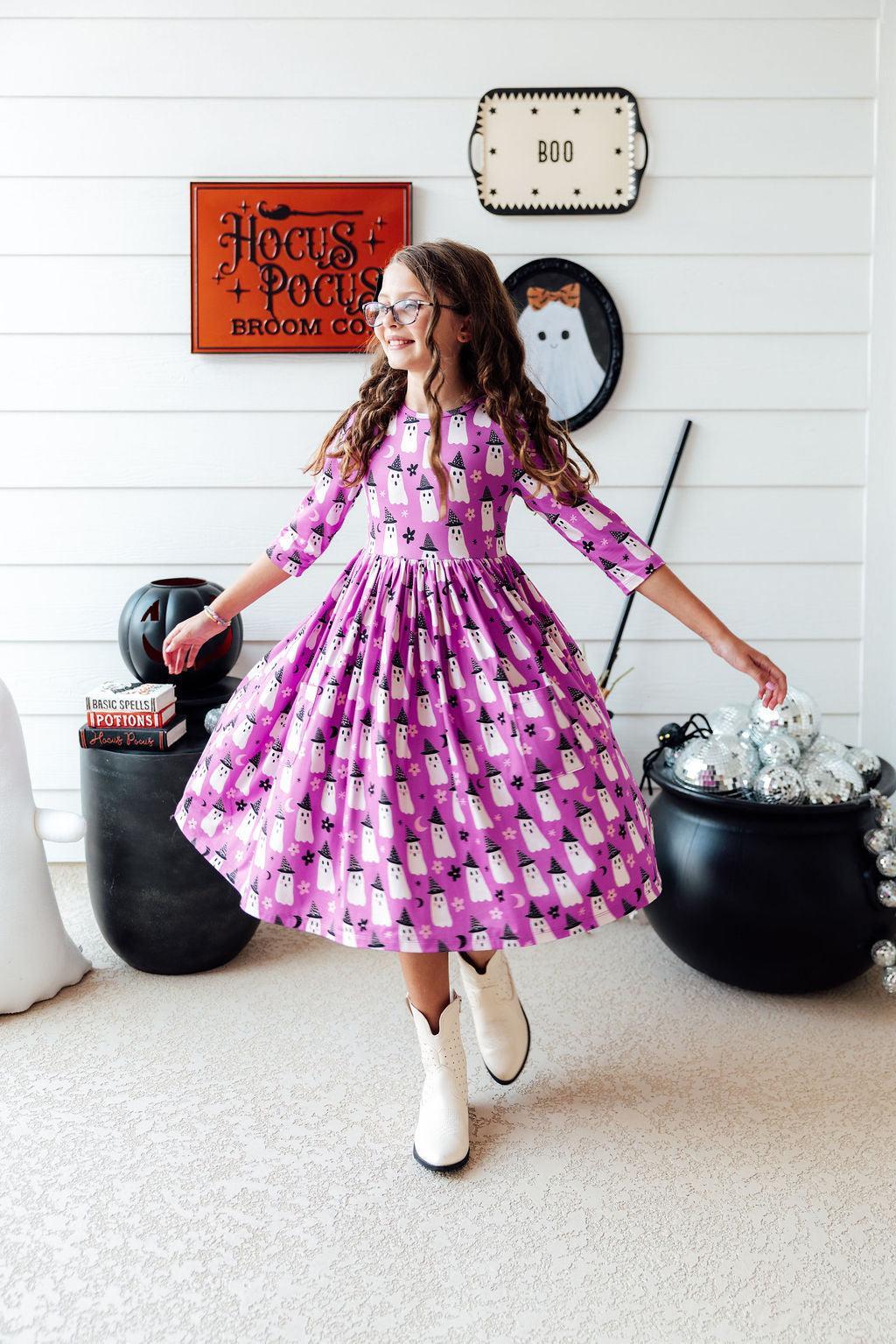 Boo Crew Witchy Twirl Dress