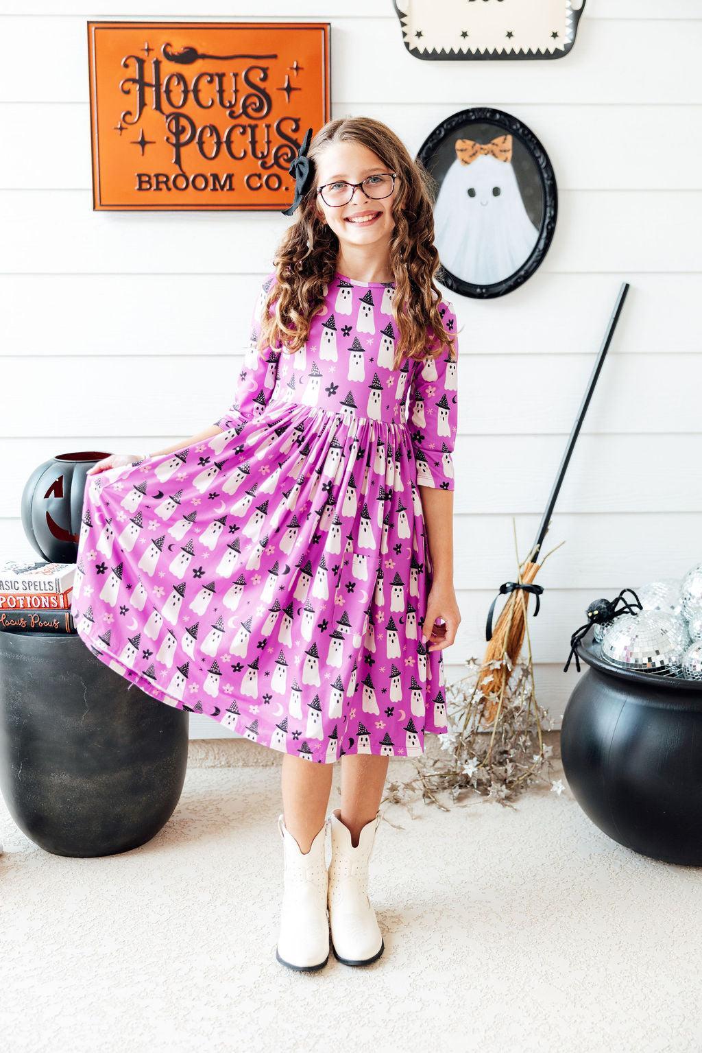 Boo Crew Witchy Twirl Dress