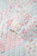 Blush & Cozy Quilted Sweatshirt