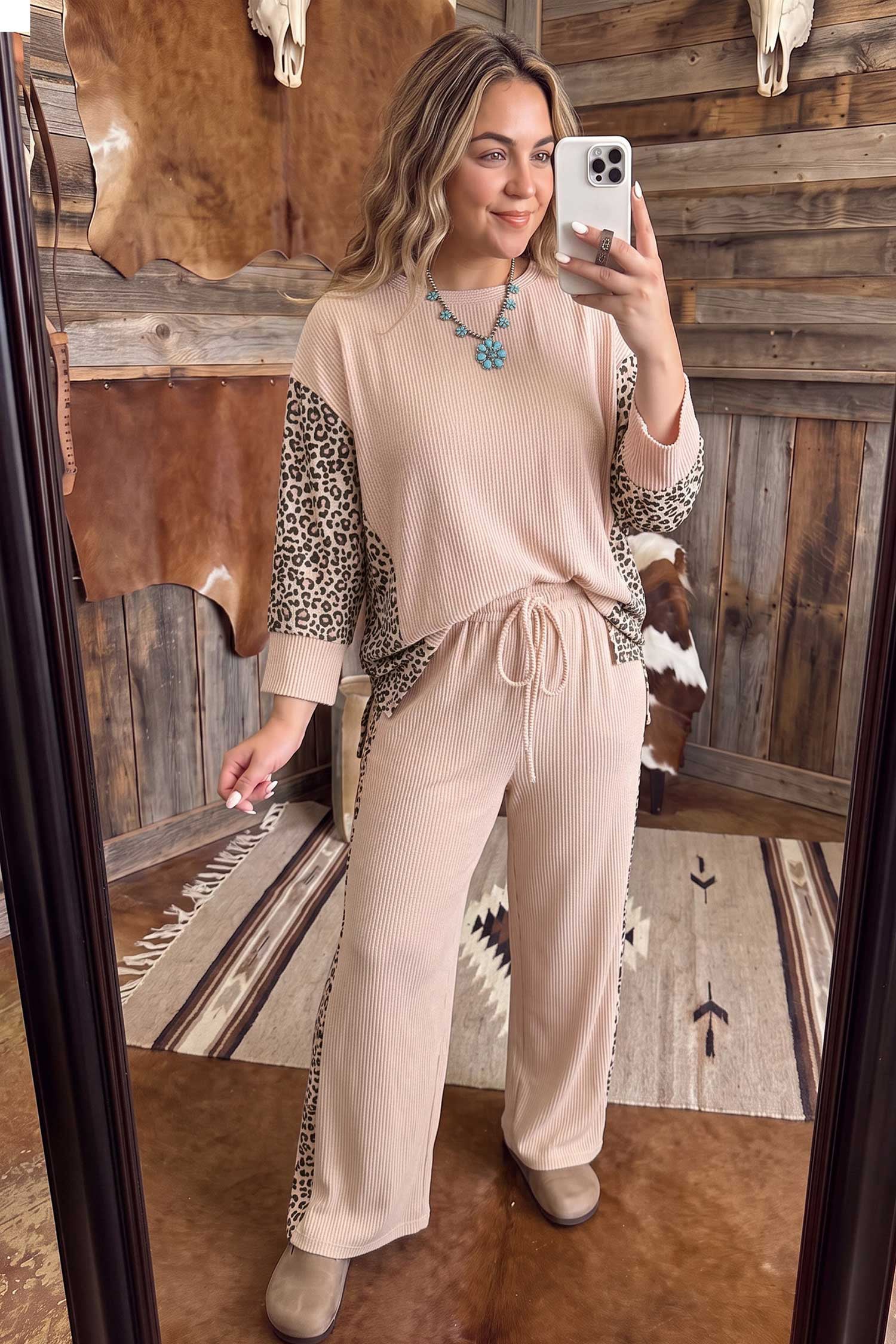 Wild &  Cozy Leopard Set