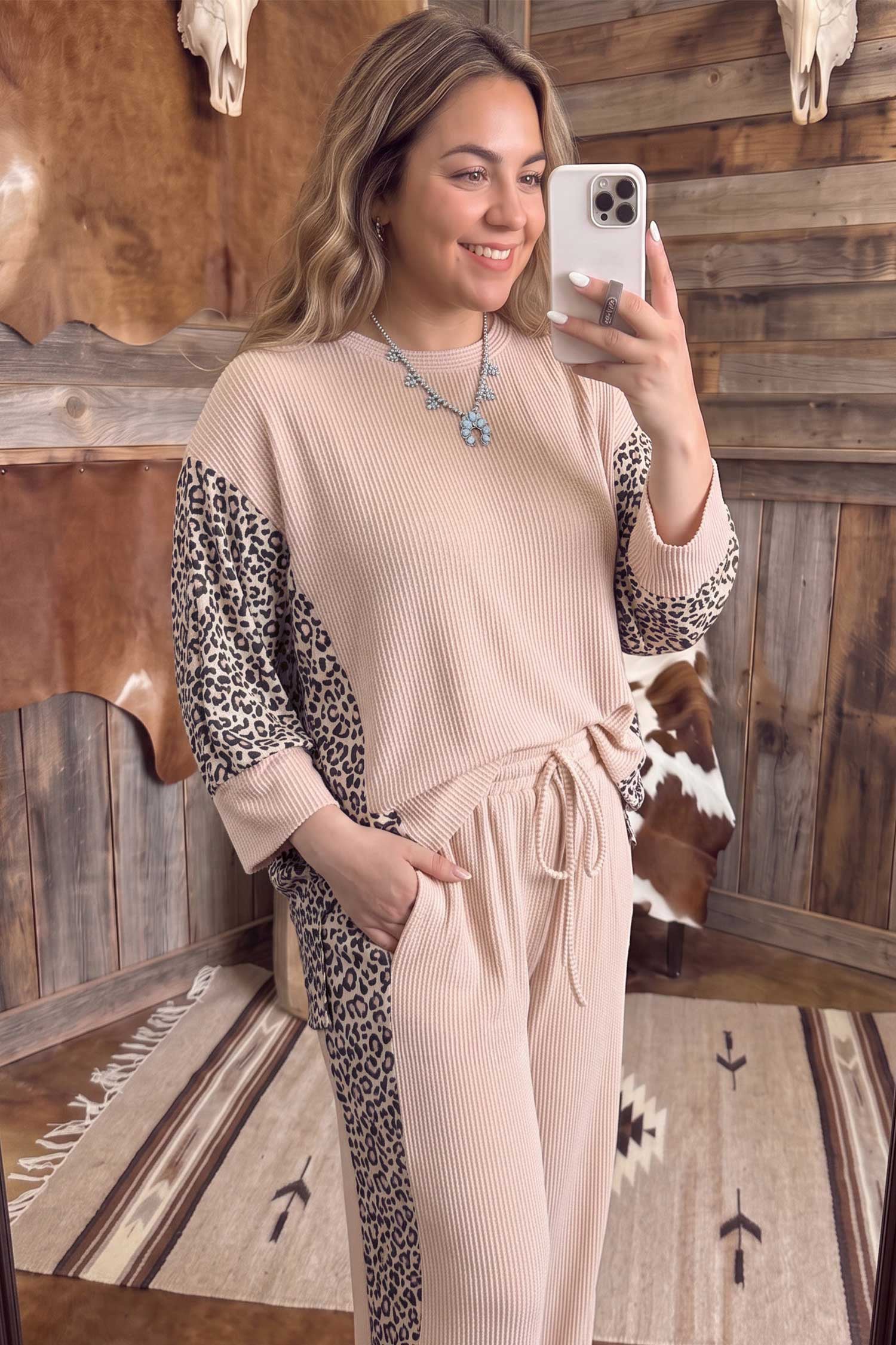Wild &  Cozy Leopard Set