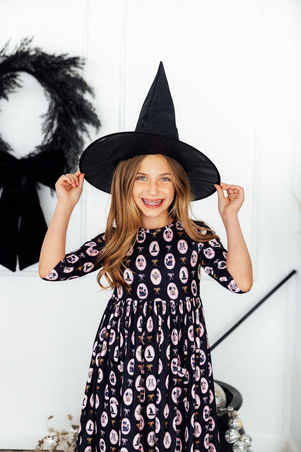 Little Witch Portrait Twirl Dress
